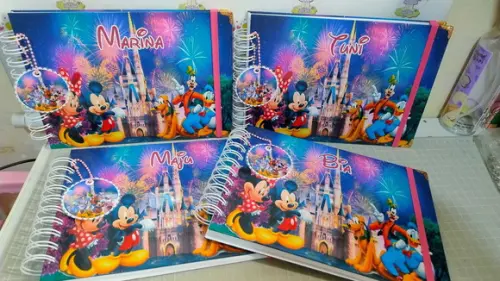 Livro de Autógrafos Personalizado Laminação Holográfica