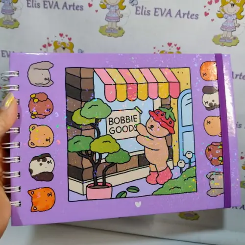Livro de Colorir Bobbie Goods Personalizado com Nome