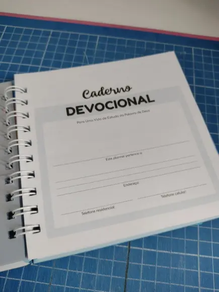 Mini Devocional Diário de Bolsa Personalizado