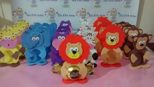 porta bombom safari c/20 unidades