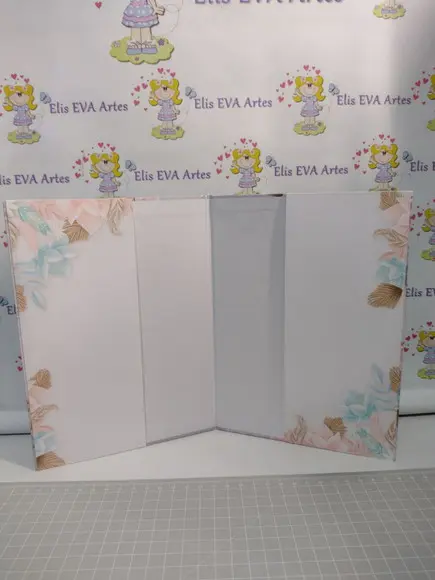 Porta Certidão Floresta Menina Personalizado 15,5x21,5