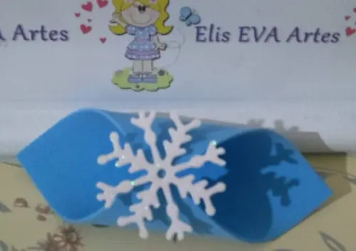 Porta guardanapo Frozen em eva kit com 20 unidades