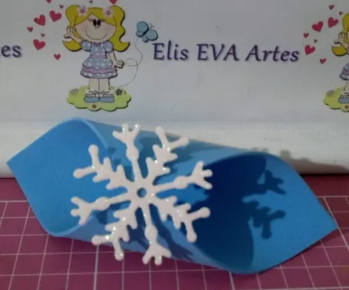 Porta guardanapo Frozen em eva kit com 20 unidades