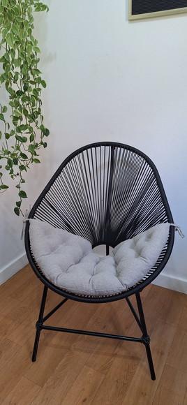 Almofada para Cadeira Acapulco no Tecido Boucle