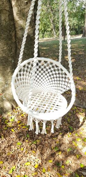 Balanço Infantil de Macrame