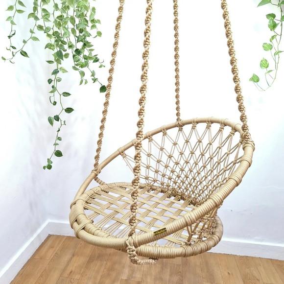 Balanço Infantil de Macrame 70 cm