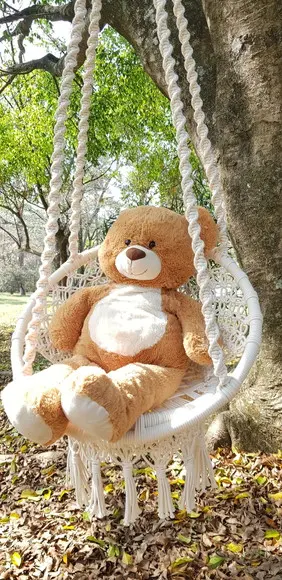 Balanço Infantil de Macrame
