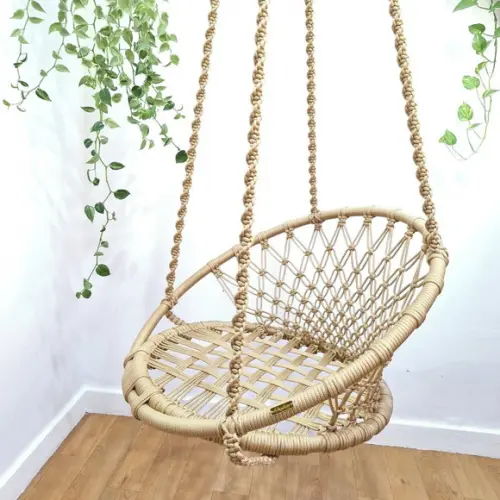Balanço Infantil de Macrame 70 cm