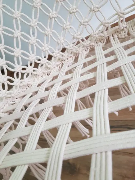Cadeira Suspensa em Macrame