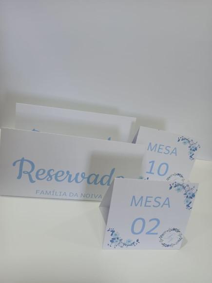 Arquivo Corte Kit Convite Casamento Azul Serenity