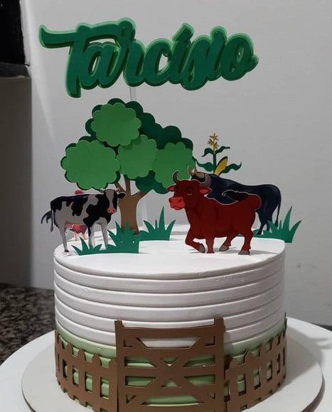 Arquivo Corte Topo de Bolo Fazenda Sitio Camadas