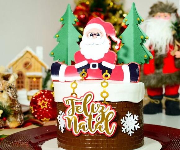 Arquivo de Corte Combo 4 Topos Natal