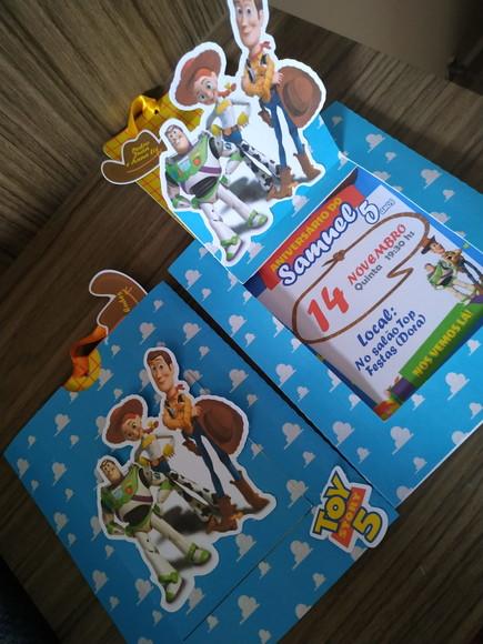Arquivo de Corte Convite Surpresa Toy Story