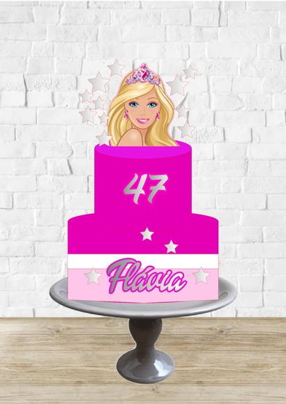 Arquivo de Corte Topo Barbie 2 Andares