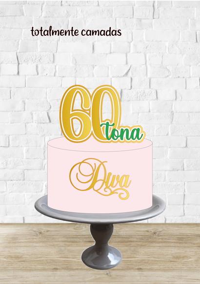 Arquivo de Corte Topo de Bolo 60tona Diva