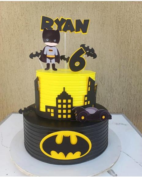 Arquivo De Corte Topo De Bolo Batman Predio Camadas 2 Andare