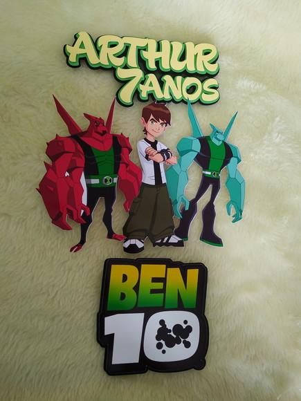 Arquivo De Corte Topo De Bolo Ben 10