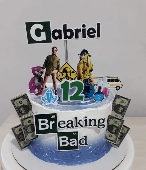 Arquivo de Corte Topo de Bolo Breaking Bad