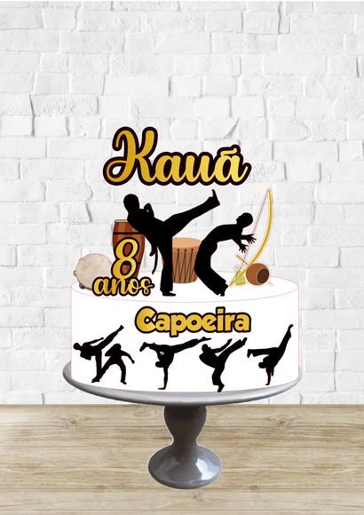 Arquivo de Corte Topo de Bolo Capoeira