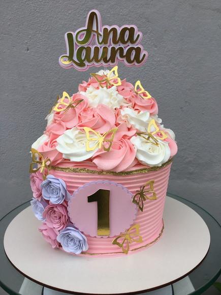 Arquivo de Corte Topo de Bolo Cup Cake Borboletas