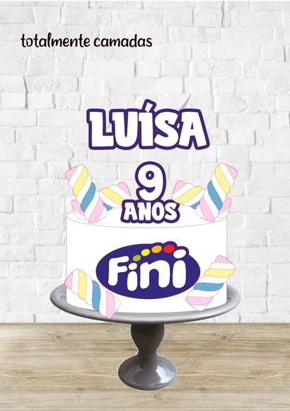 Arquivo de Corte Topo de Bolo Fini Camadas