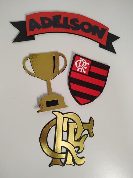 Arquivo De Corte Topo De Bolo Flamengo Taça Faixa Camadas