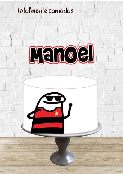 Arquivo de Corte Topo de Bolo Flork Flamenguista