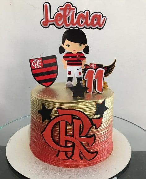 Arquivo de Corte Topo Flamengo Menina