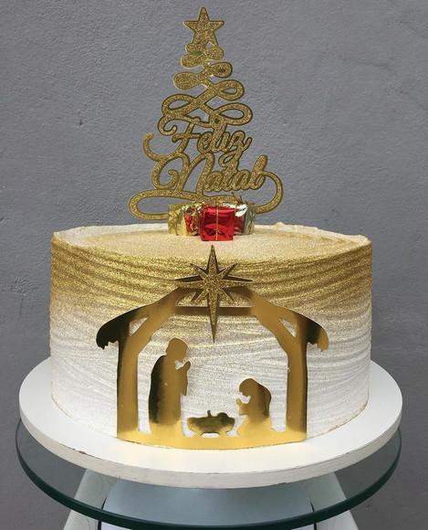 Arquivo de Corte Topo Feliz Natal em Forma de Arvore