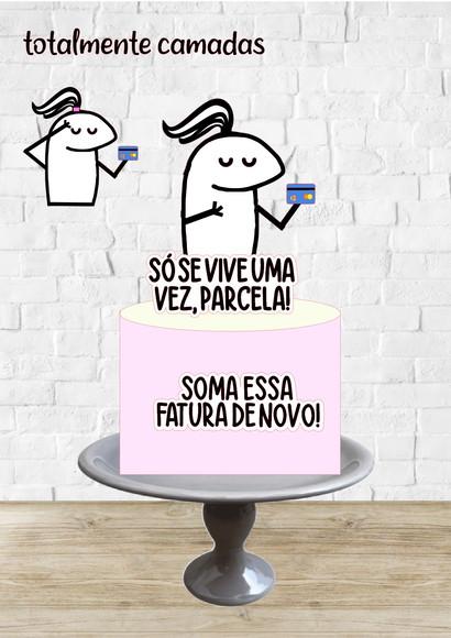 Arquivo de Corte Topo Flork Cartão de Crédito 2