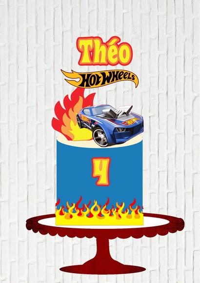 Arquivo de Corte Topo Hot Wheels