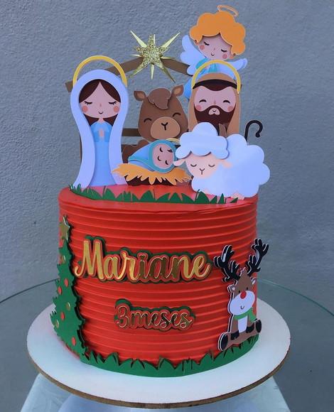 Arquivo de Corte Topo Presepio Natal