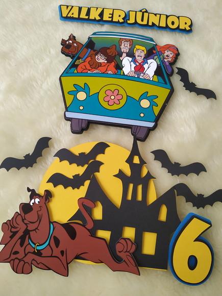 Arquivo de Corte Topo Scooby Doo Onibus