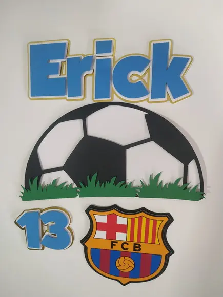 Arquivo Corte Topo De Bolo Barcelona Bola Camadas