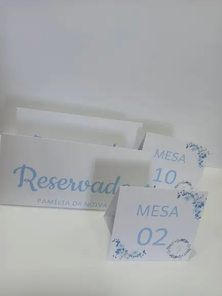 Arquivo Corte Kit Convite Casamento Azul Serenity