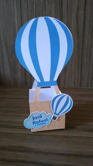 Arquivo de Corte Kit Festa Balão Azul