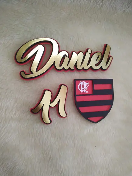 Arquivo De Corte Símbolo Flamengo Camadas