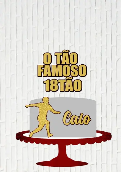 Arquivo De Corte Topo 18tao Jogador Camadas
