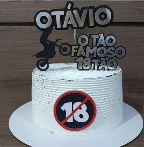 Arquivo de Corte Topo 18tão Motoqueiro
