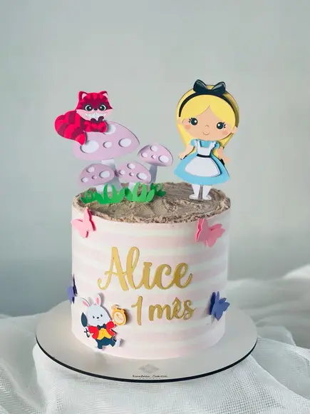 Arquivo De Corte Topo Alice Pais Das Maravilhas Camadas