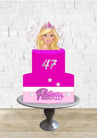 Arquivo de Corte Topo Barbie 2 Andares