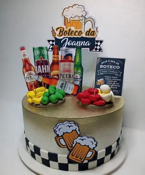 Arquivo de Corte Topo de Bolo Boteco Petiscos