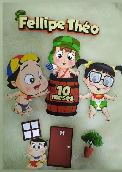 Arquivo De Corte Topo De Bolo Chaves Baby