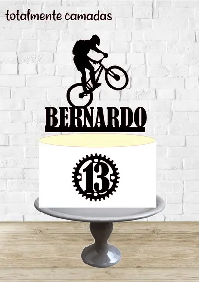 Arquivo de Corte Topo de Bolo Ciclista