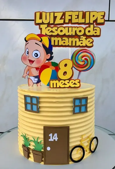 Arquivo de Corte Topo de Bolo Kiko Baby