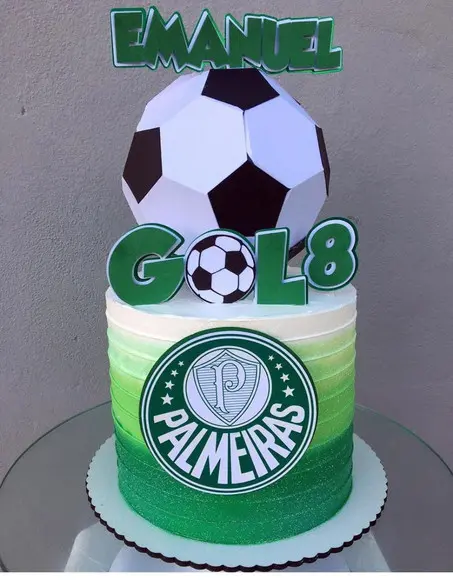 Arquivo De Corte Topo De Bolo Palmeira S Bola 3d