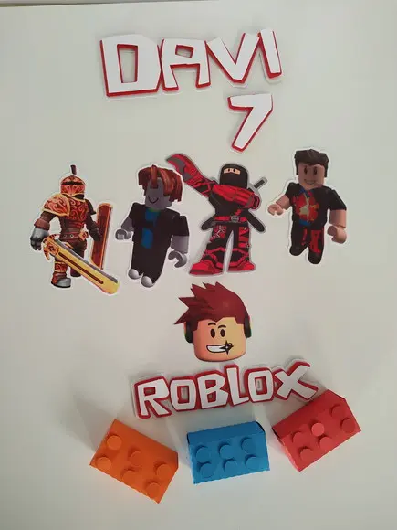 Arquivo De Corte Topo De Bolo Roblox Bloco 3d