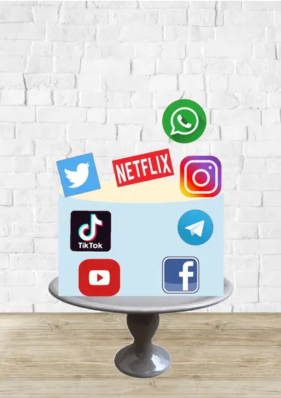 Arquivo de Corte Topo de Bolo Redes Sociais 2