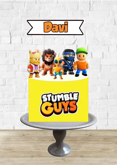 Arquivo de Corte Topo de Bolo Stumble Guys