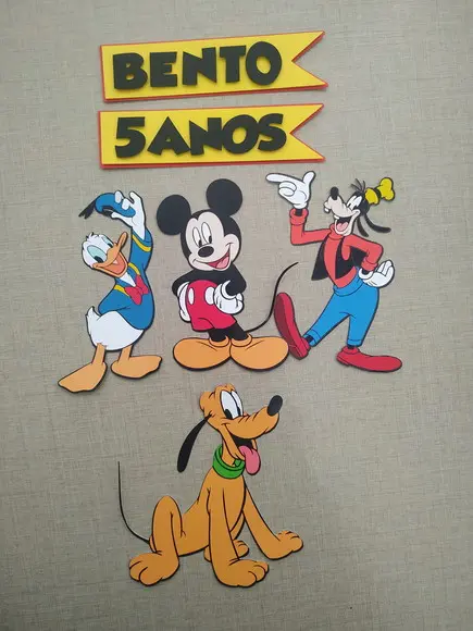 Arquivo De Corte Topo De Mickey E Amigos